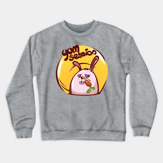 Bunny Crewneck Sweatshirt by jabbor